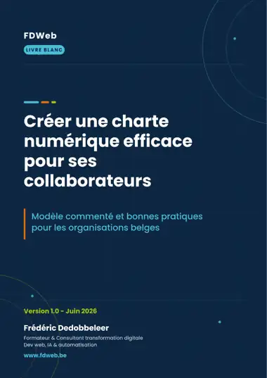 Couverture du livre blanc « Créer une charte numérique efficace pour ses collaborateurs »