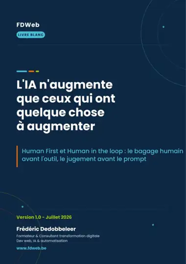 Couverture du livre blanc « L'IA n'augmente que ceux qui ont quelque chose à augmenter »